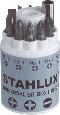 Produktbild Manser HWC Stahlux Bit-Box 1/4" - 10 - teilig