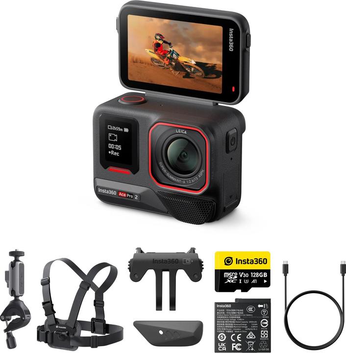 Produktbild Insta360 Ace Pro 2 Dual Battery Bundle (30p, Bluetooth, WLAN)