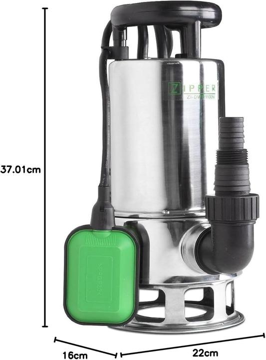 Image du produit Zipper Pompe submersible pour eau sale (Pompe des égouts)