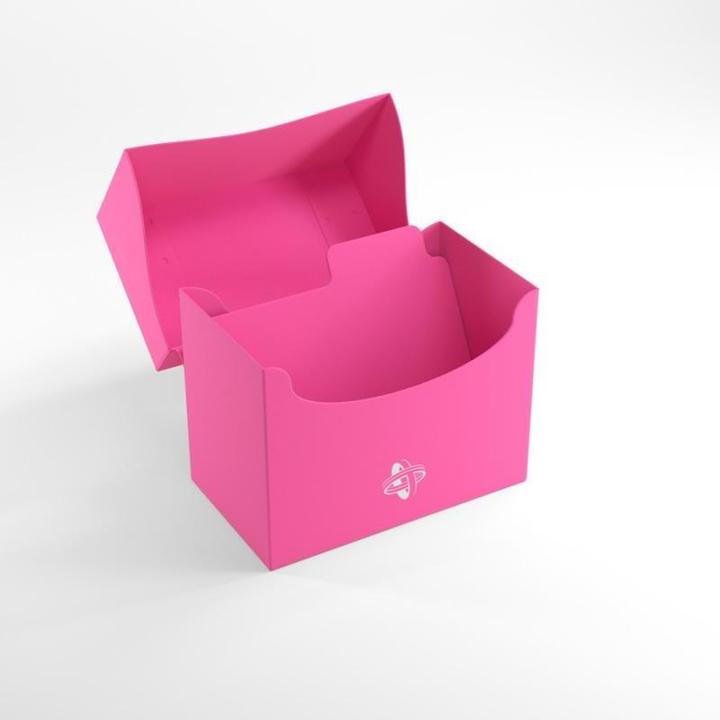 Actual product image Gamegenic GGS25050ML - Side Holder 80+ Pink Card Box