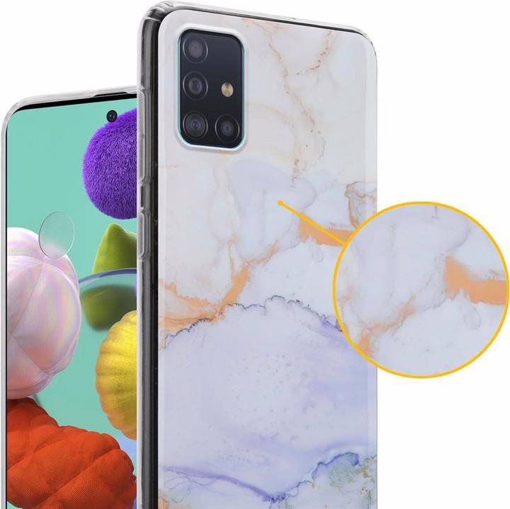 Image du produit Cadorabo Couverture IMD TPU Marbre coloré (Samsung Galaxy M40s)