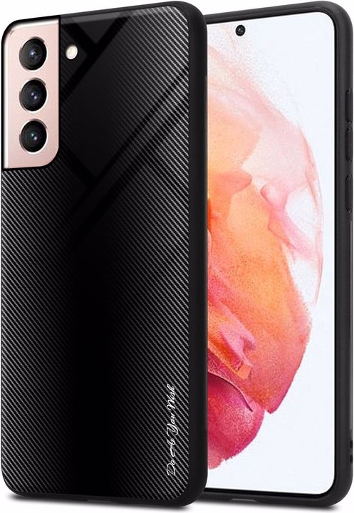 Productafbeelding Cadorabo TPU gestreepte glasplaat (Samsung Galaxy S21 5G)