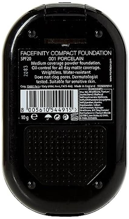 Produktbild Max Factor Facefinity Compact (001 Porcelain)