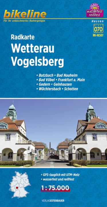 Produktbild Wetterau / Vogelsberg Cycle Map - BIKEK.DE.HES07