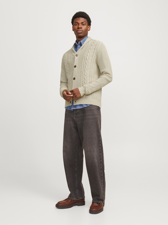 Produktbild Jack & Jones Einfarbig Strickjacke Strickjacke (L)