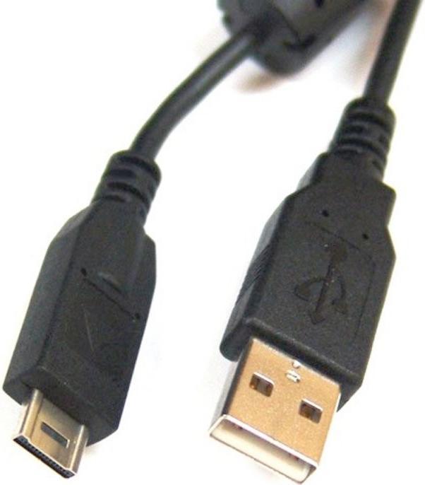 Produktbild AccuCell USB-Kabel Panasonic Lumix DMC-FT1, DMC-FT2, DMC-FZ38, DMC-GH1