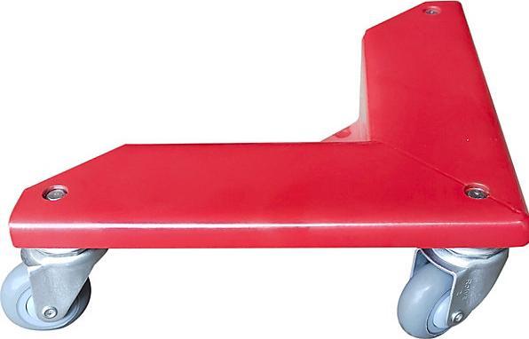 Image du produit kaiserkraft Rouleau de transport dans un coffret plastique pratique (150 kg)