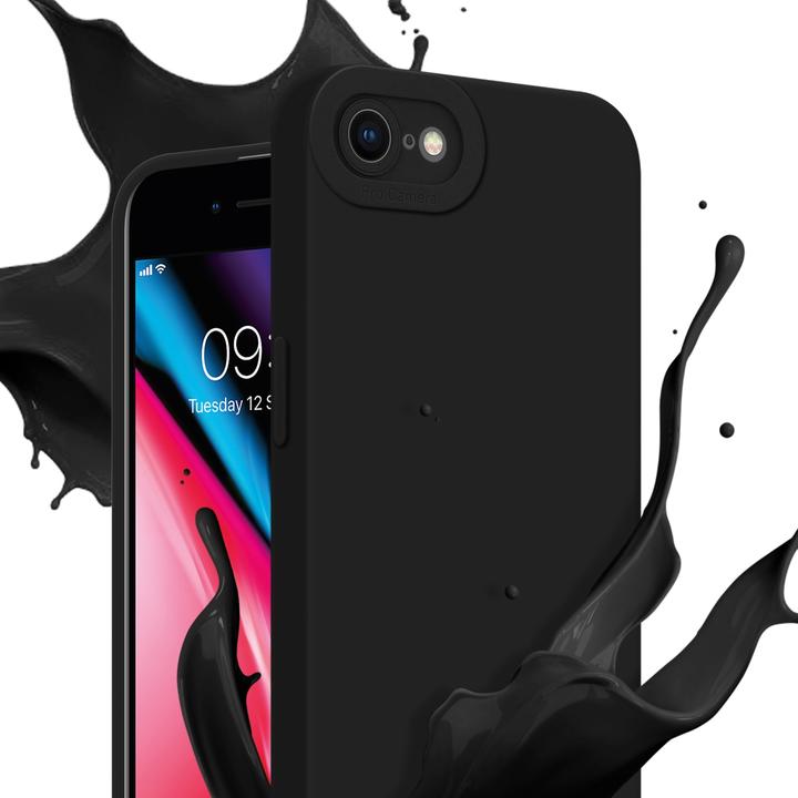 Actual product image Cadorabo Case for Apple iPhone 7 / 7S / 8 / SE 2020 in TPU Fluid LM162 Style (Apple iPhone 7, Apple iPhone SE (2nd Gen))