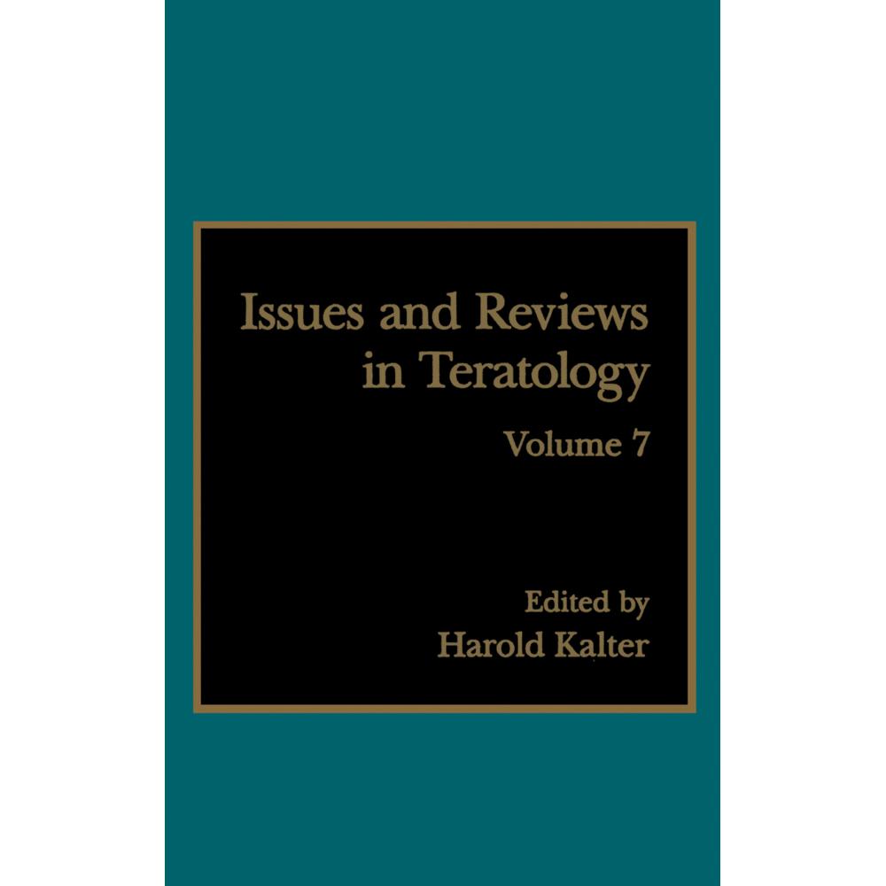 Issues and Reviews in Teratology, Fachbücher