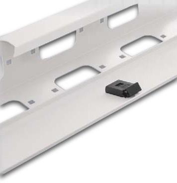 Actual product image Wirewin 19" 42U Vert cable management rails