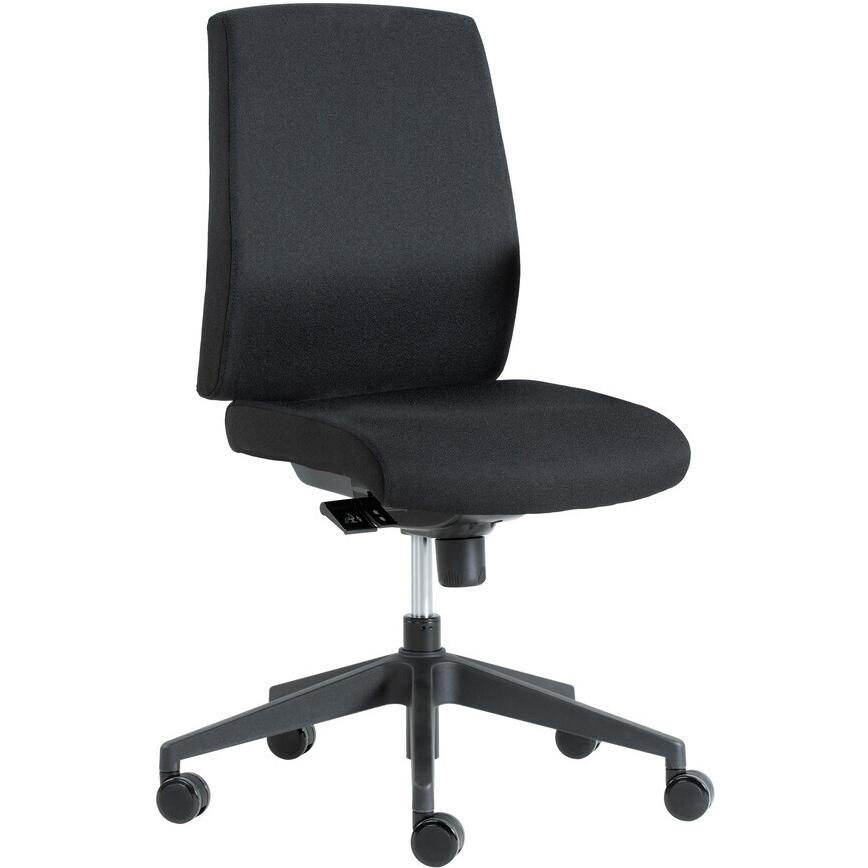 Toplux, Sedia da ufficio, Comfo One Office Chair, black (43 - 54 cm)