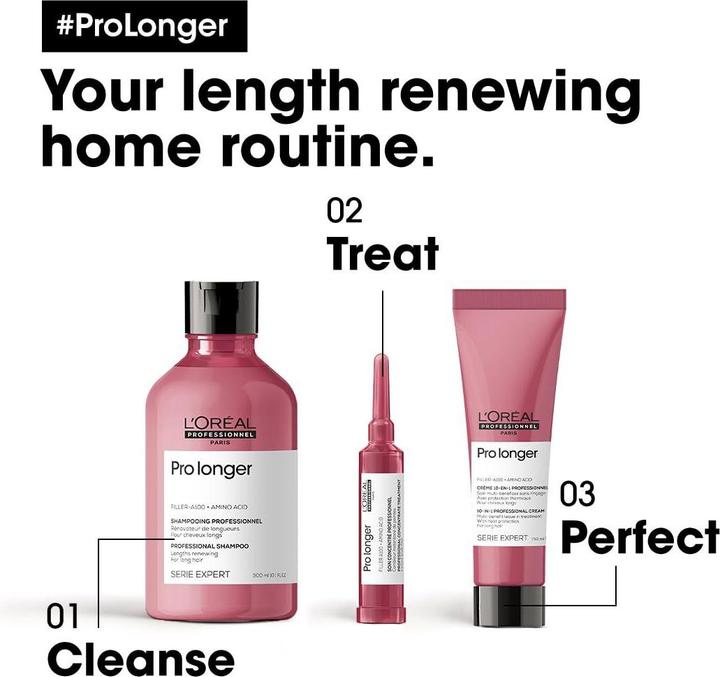 Immagine prodotto L'Oréal Paris PRO LONGER Shampoo professionale (Shampoo liquido, 300 ml)