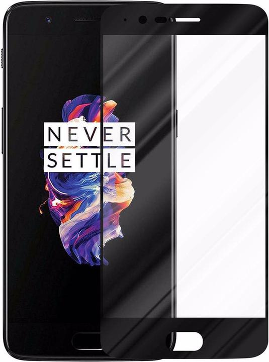 Actual product image Cadorabo Full screen display protection glass (1 Piece, OnePlus 5)