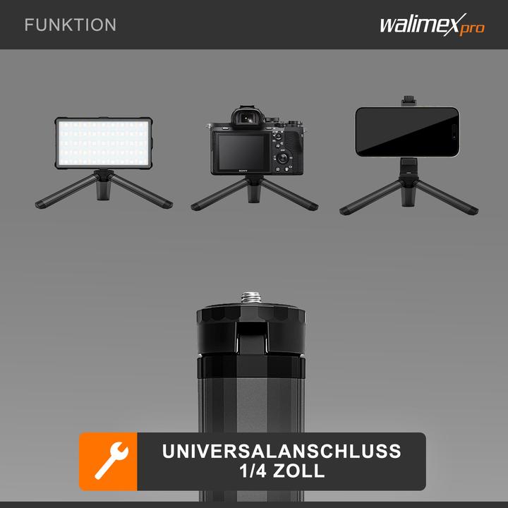 Produktbild Walimex pro Kompakt Ministativ 12 cm (Metall)