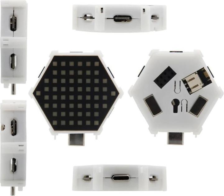 Actual product image Lilygo T-Color Hexagon LED Matrix