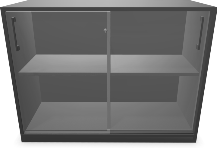 Image du produit Narbutas Choice Armoire à portes coulissantes (100 x 40 x 76 cm)
