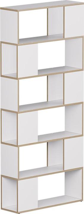 Actual product image Vicco Raumteiler Eneos, Weiss/Eiche, 80 x 186 cm