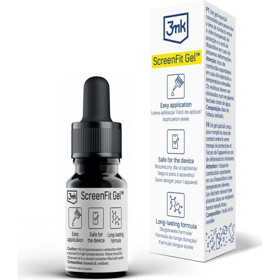 3MK Folia żelowa ScreenFit Gel, Accessori per cellulare