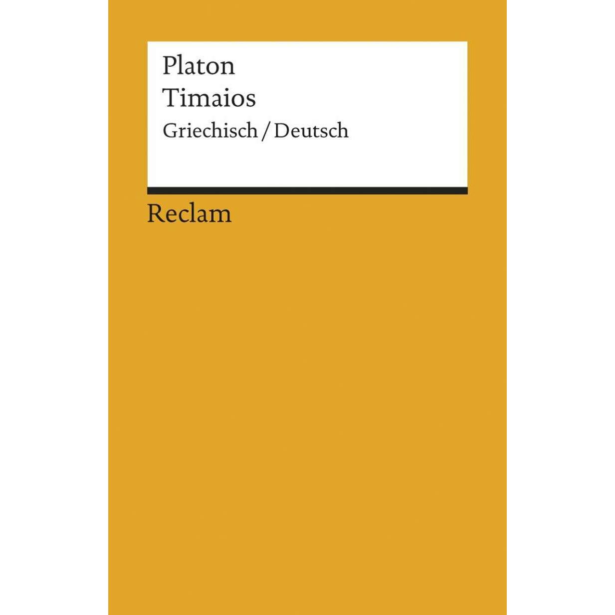 Timaios, Fachbücher von Platon