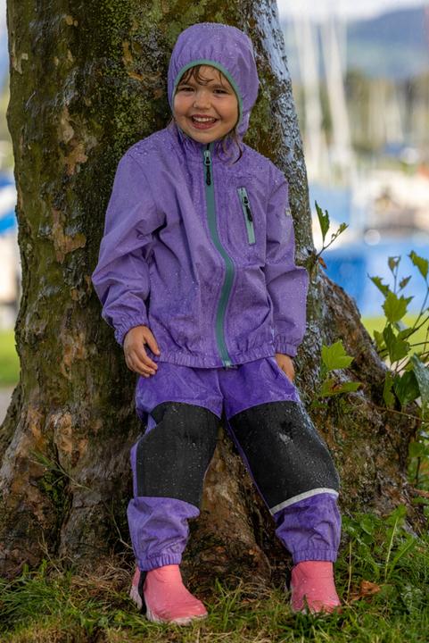 Produktbild Rukka Kinder Regen Latzhose Dinu peacock (80)