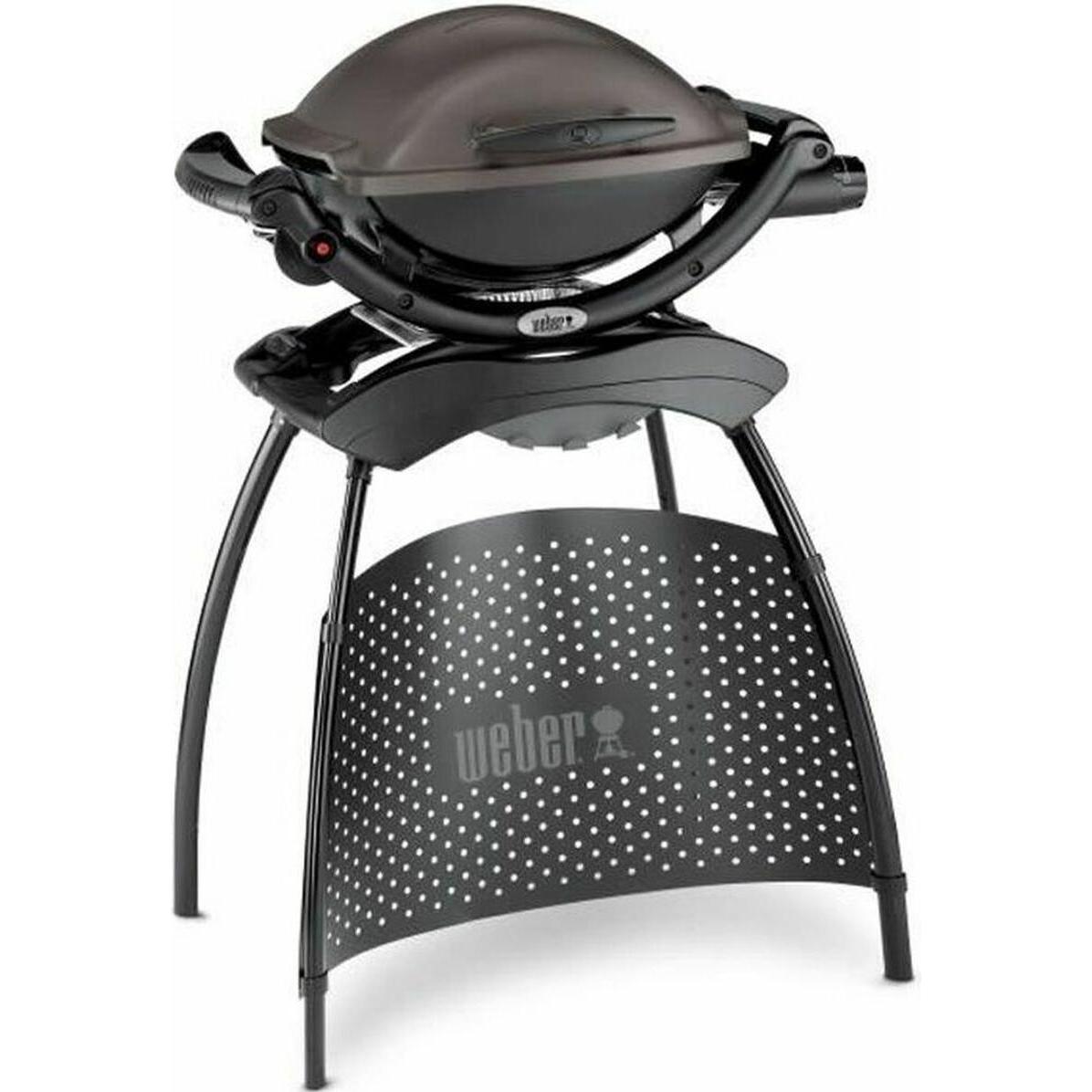 Weber, Gasgrill, 50010353 Q1000 Stand Gasgrill, schwarz (2.49 kW)