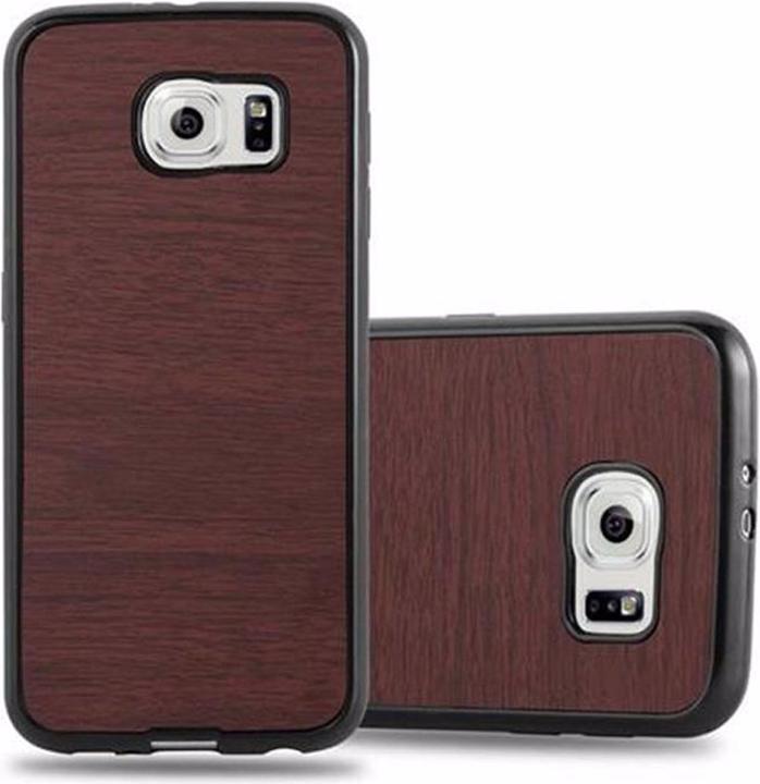 Immagine prodotto Cadorabo Copertura in legno TPU (Samsung Galaxy S6)