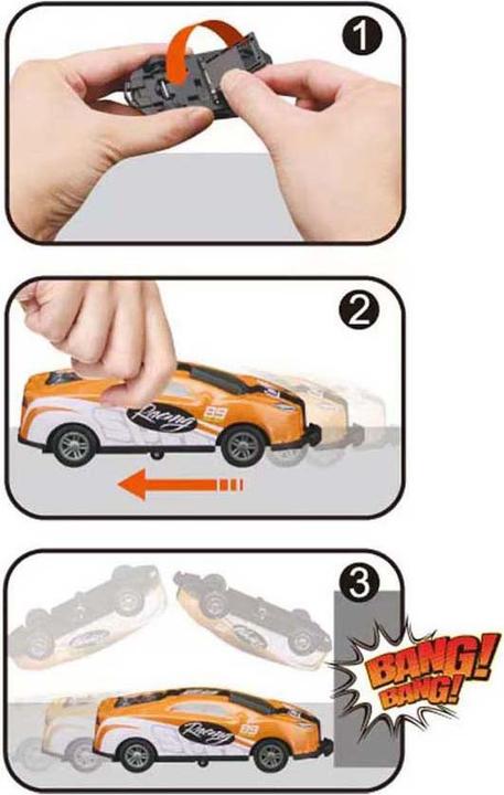 Produktbild Rennwagen-Backflip Pull back Set – 4-tlg.