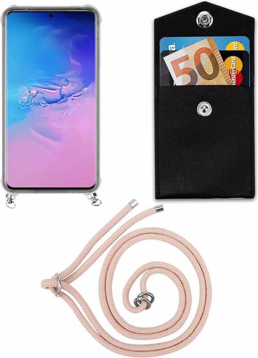 Produktbild Cadorabo TPU Handy Kette SILBER Cover