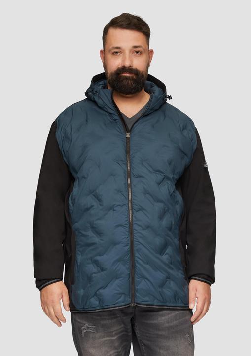 Produktbild S.Oliver Outdoor-Jacke Leichte Steppjacke im Fabricmix (5XL)