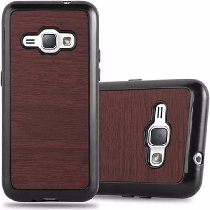 Immagine prodotto Cadorabo Copertura in legno TPU (Samsung Galaxy J1 (2016))