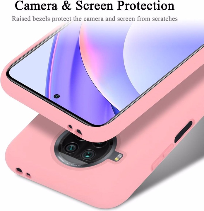 Produktbild Cadorabo TPU Liquid Silicone Case Cover (Xiaomi Mi 10T Lite)