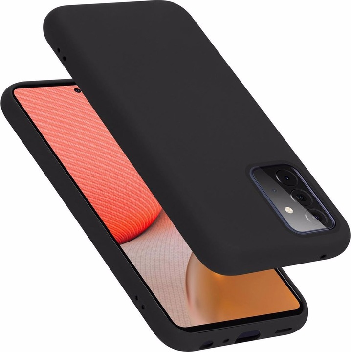 Actual product image Cadorabo TPU Liquid Silicone Case Cover (Samsung Galaxy A72, Samsung Galaxy A72 5G)