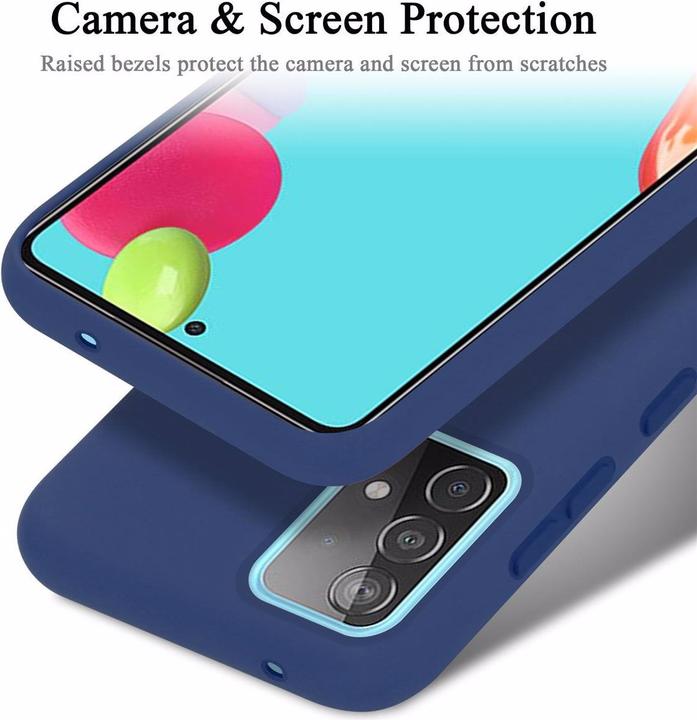 Actual product image Cadorabo TPU Liquid Silicone Case Cover (Samsung Galaxy A52 5G)