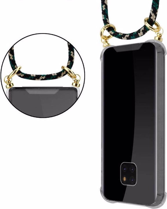 Produktbild Cadorabo TPU Handy Kette GOLD Cover