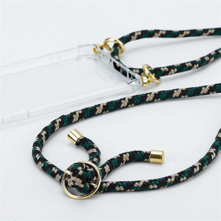 Produktbild Cadorabo TPU Handy Kette GOLD Cover