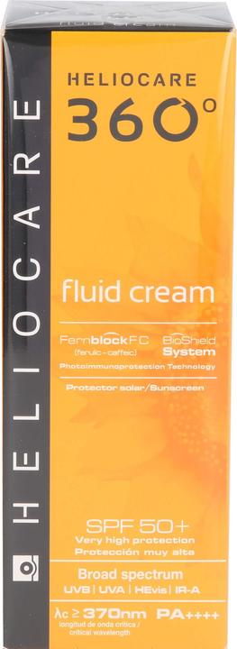 Actual product image Heliocare 360° Fluid Cream (Sun cream face, SPF 50, 50 ml)
