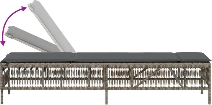 Actual product image vidaXL Sonnenliege (198 cm)