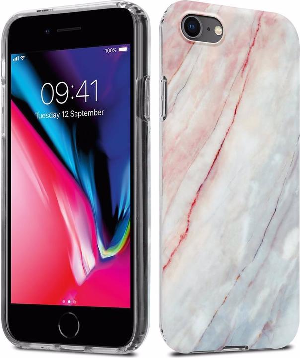 Image du produit Cadorabo Couverture IMD TPU Marbre coloré (Apple iPhone 7, Apple iPhone SE (2ème génération))