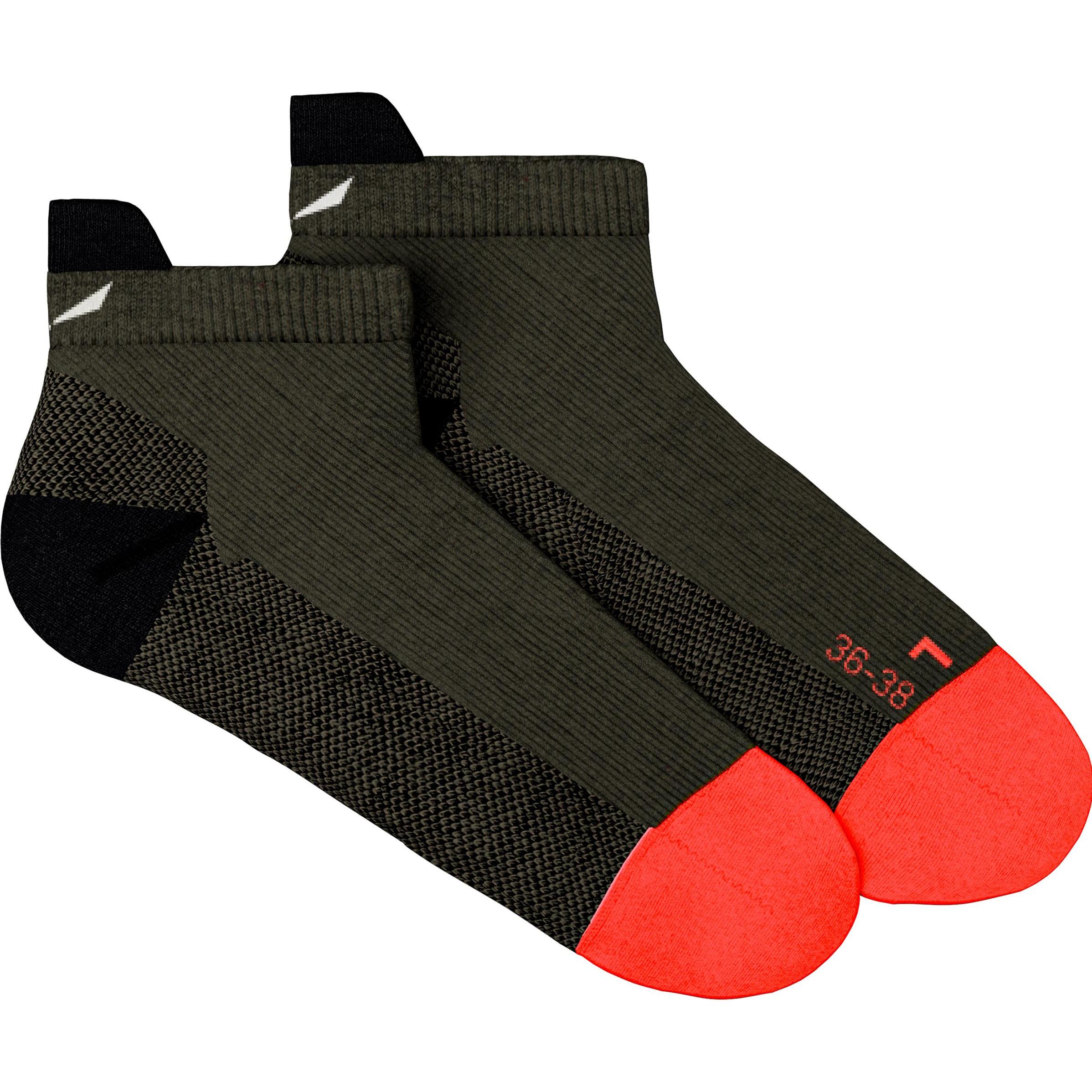 Salewa, Damen, Sportsocken, Mountain Trainer Merino Füsslinge Frauen (39 - 41), Schwarz