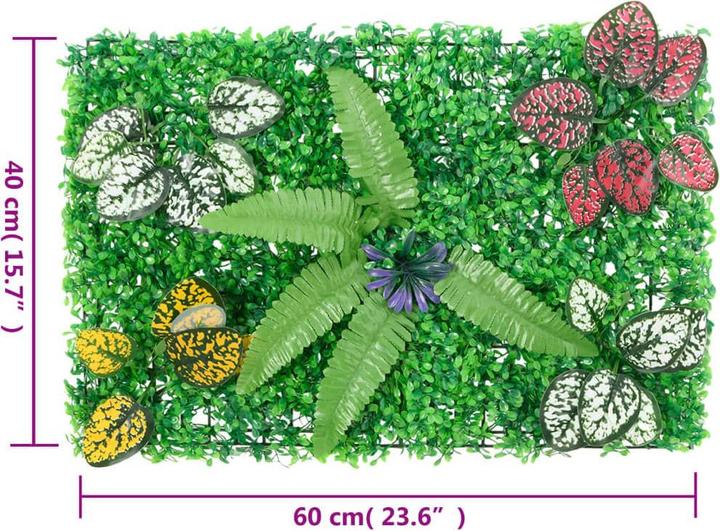 Produktbild vidaXL künstlicher Pflanzenzaun (40 cm)