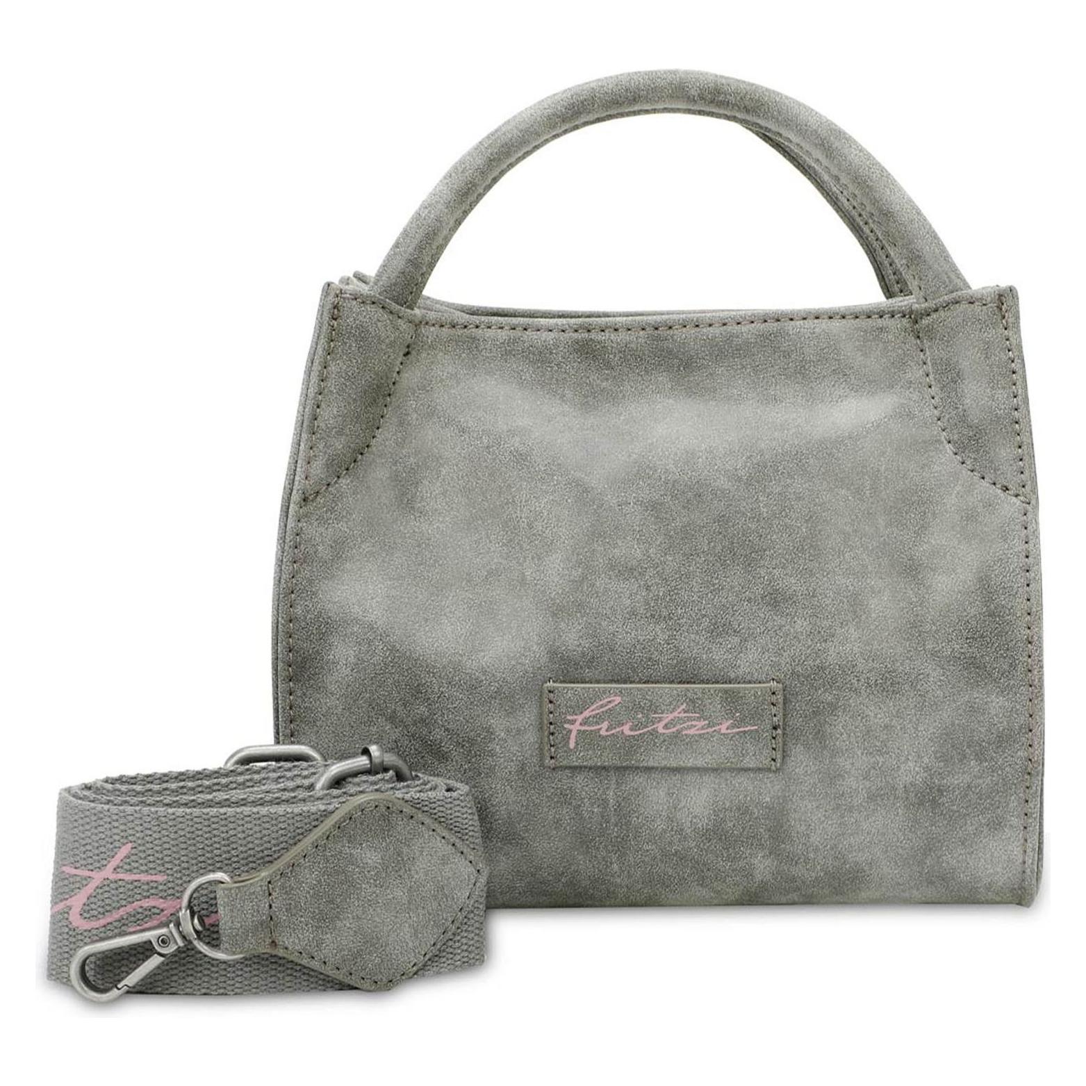 Fritzi Aus Preußen, Damen, Handtasche, Chunk01 Vintage, Grau