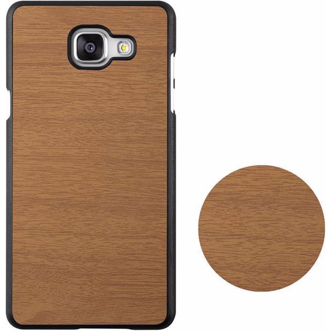 Thumbnail - Cadorabo TPU Wooden Cover (Samsung Galaxy A5 (2016)), Smartphone Hülle, Braun