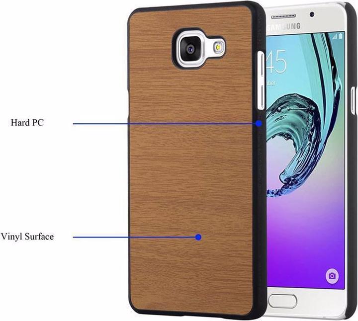 Image du produit Cadorabo Couverture en bois TPU (Samsung Galaxy A5 (2016))