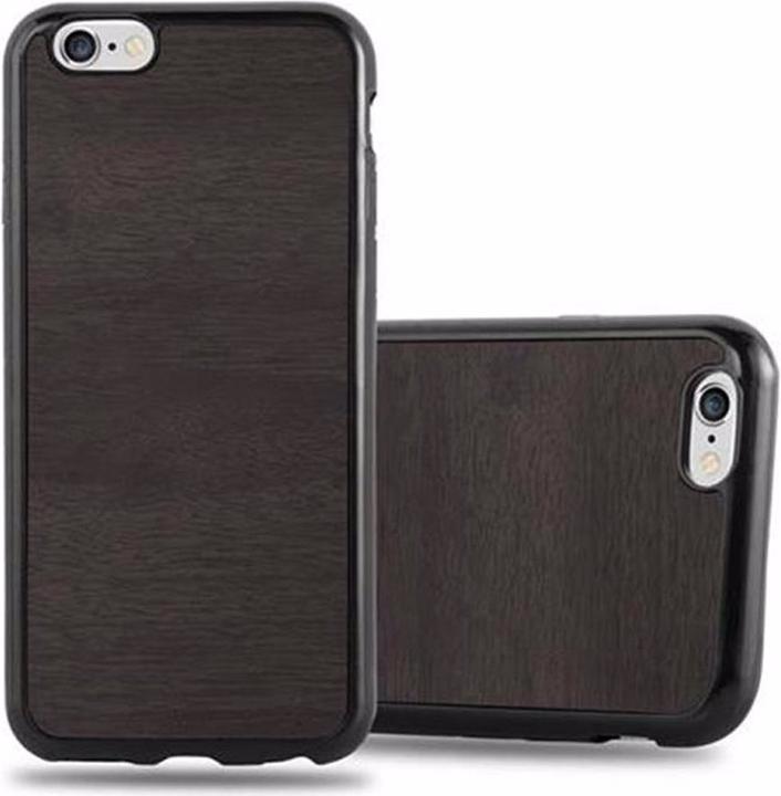Produktbild Cadorabo TPU Wooden Cover (Apple iPhone 6)