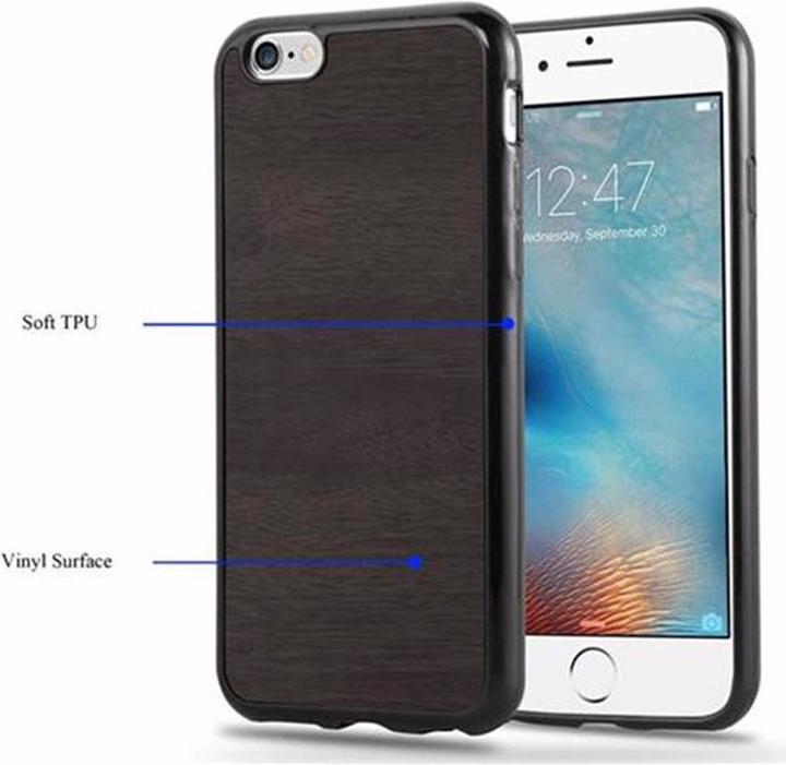 Produktbild Cadorabo TPU Wooden Cover (Apple iPhone 6)