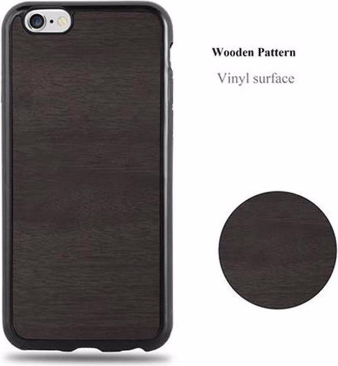 Produktbild Cadorabo TPU Wooden Cover (Apple iPhone 6)