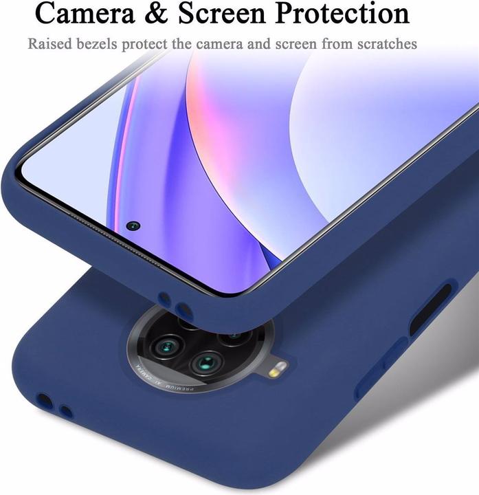 Immagine prodotto Cadorabo Copertura della cassa del silicone liquido TPU (Mi 10T Lite)
