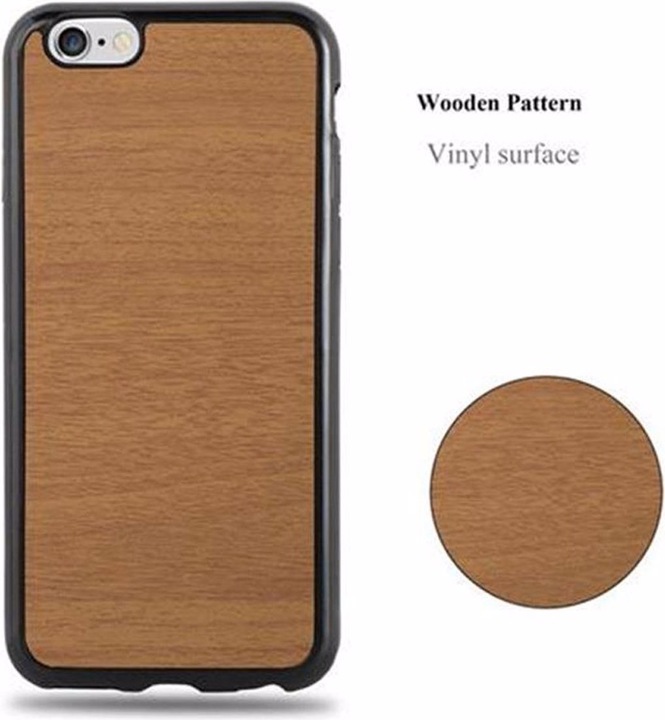 Produktbild Cadorabo TPU Wooden Cover (Apple iPhone 6)