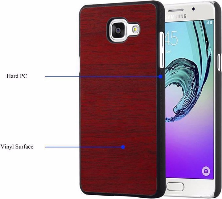 Produktbild Cadorabo TPU Wooden Cover (Samsung Galaxy A5 (2016))