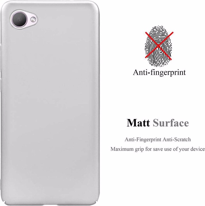 Actual product image Cadorabo Hard Cover Matt Metal Cover (HTC Desire 12)